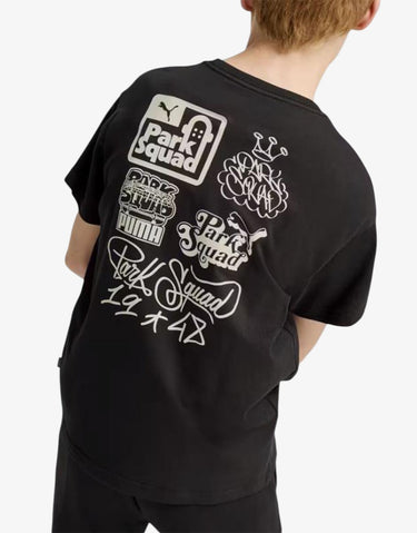 PUMA Essentials+ Mid 90's Graphic Tee Black | MegaMall.bg