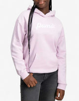 PUMA Essentials+ Script Hoodie Grape Mist Лилав XS | MegaMall.bg
