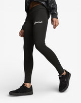 PUMA Essentials+ Script Leggings Black Черен XS | MegaMall.bg