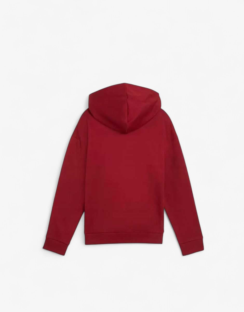PUMA Essentials+ Script Metallic Hoodie Red | MegaMall.bg