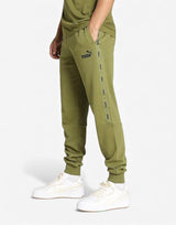 PUMA Essentials+ Tape Sweatpants Green | MegaMall.bg