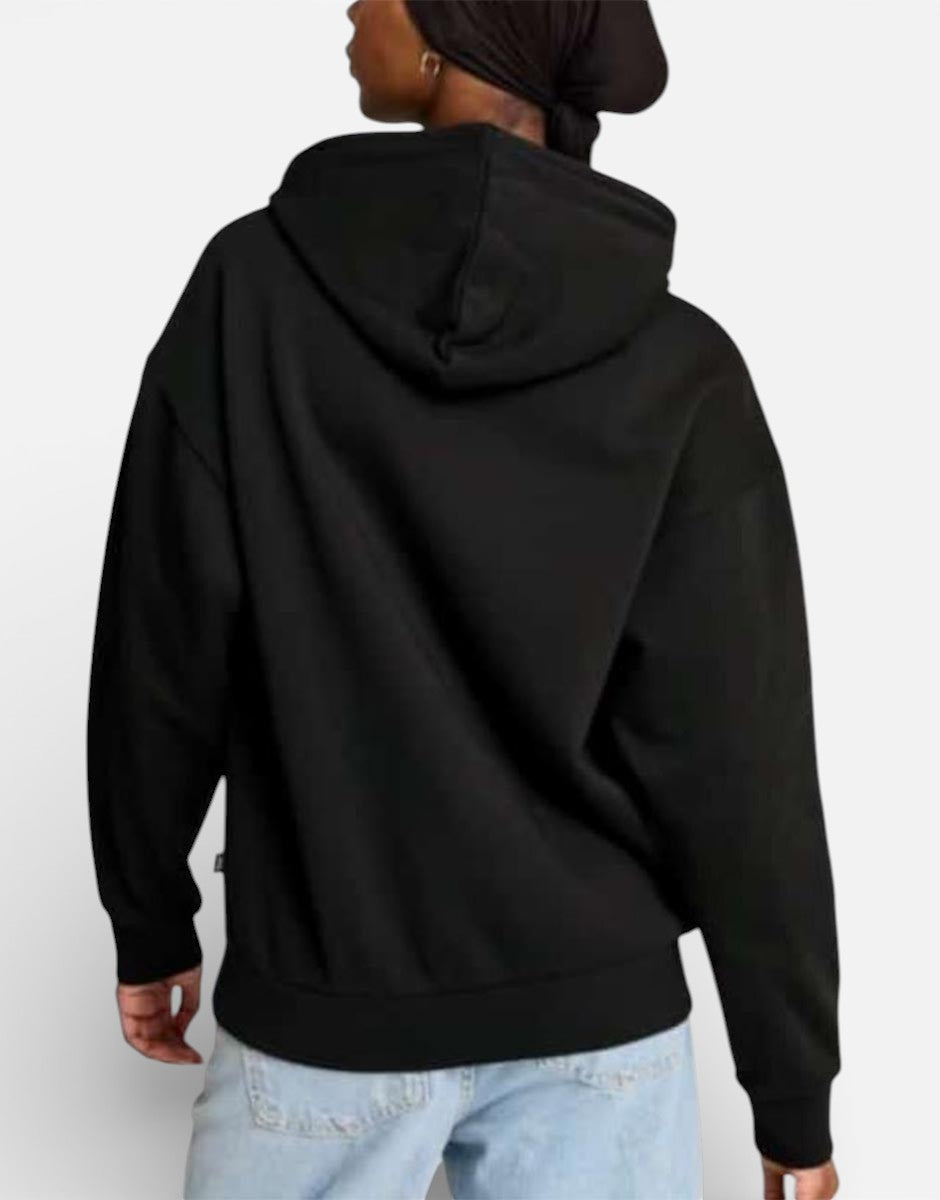 PUMA Essetials+ Script Fleece Hoodie Black | MegaMall.bg