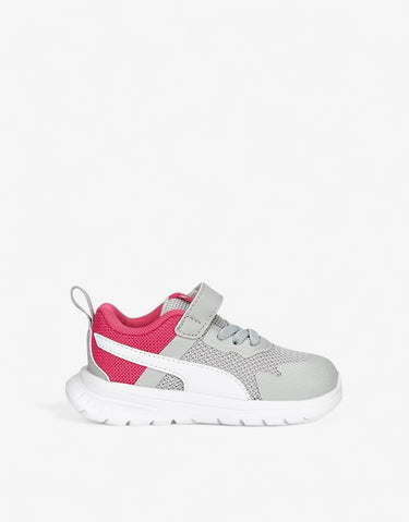 PUMA Evolve Run Mesh Alternative Closure Shoes Grey/Pink | MegaMall.bg
