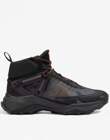 PUMA Explore Nitro Mid Gore-Tex Hiking Shoes Black | MegaMall.bg