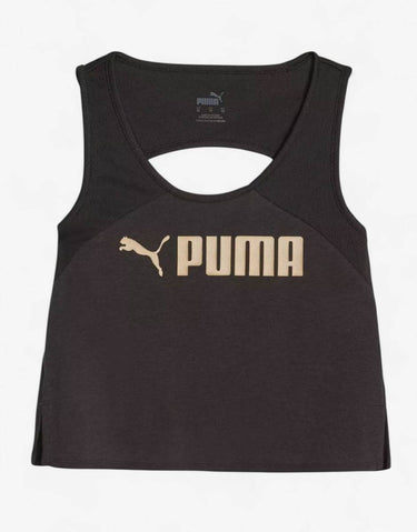 PUMA Fit Training Skimmer Tank Top Black | MegaMall.bg