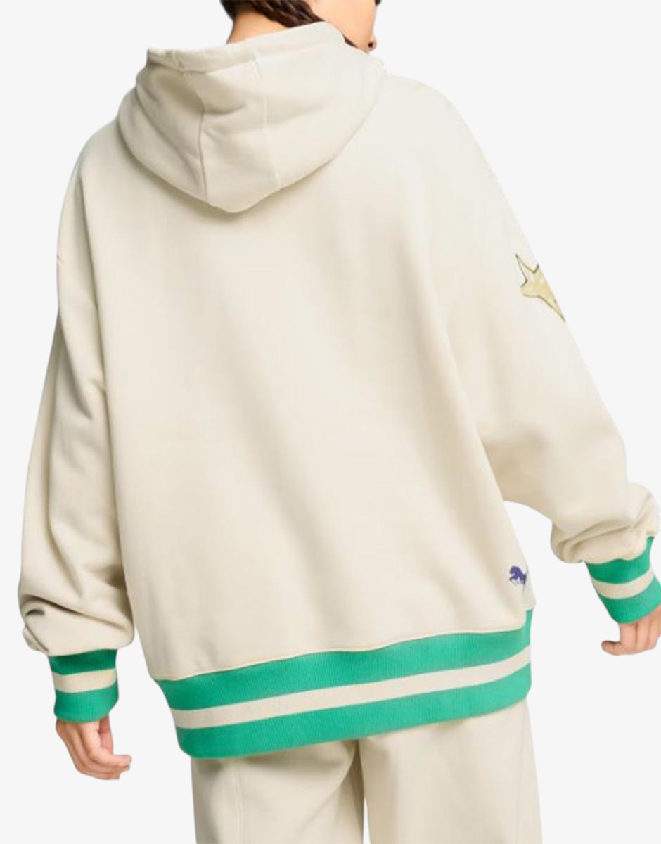 PUMA Getting Crafty Basketball Hoodie Ecru | MegaMall.bg