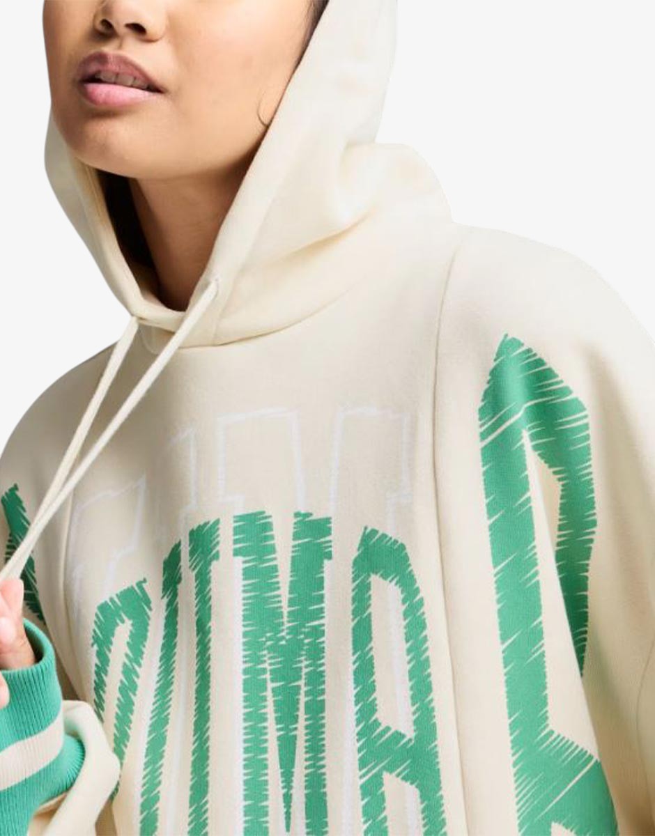 PUMA Getting Crafty Basketball Hoodie Ecru | MegaMall.bg