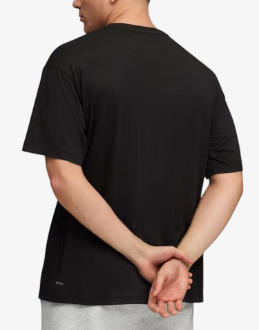 PUMA Graphic Oversize Training Tee Black | MegaMall.bg