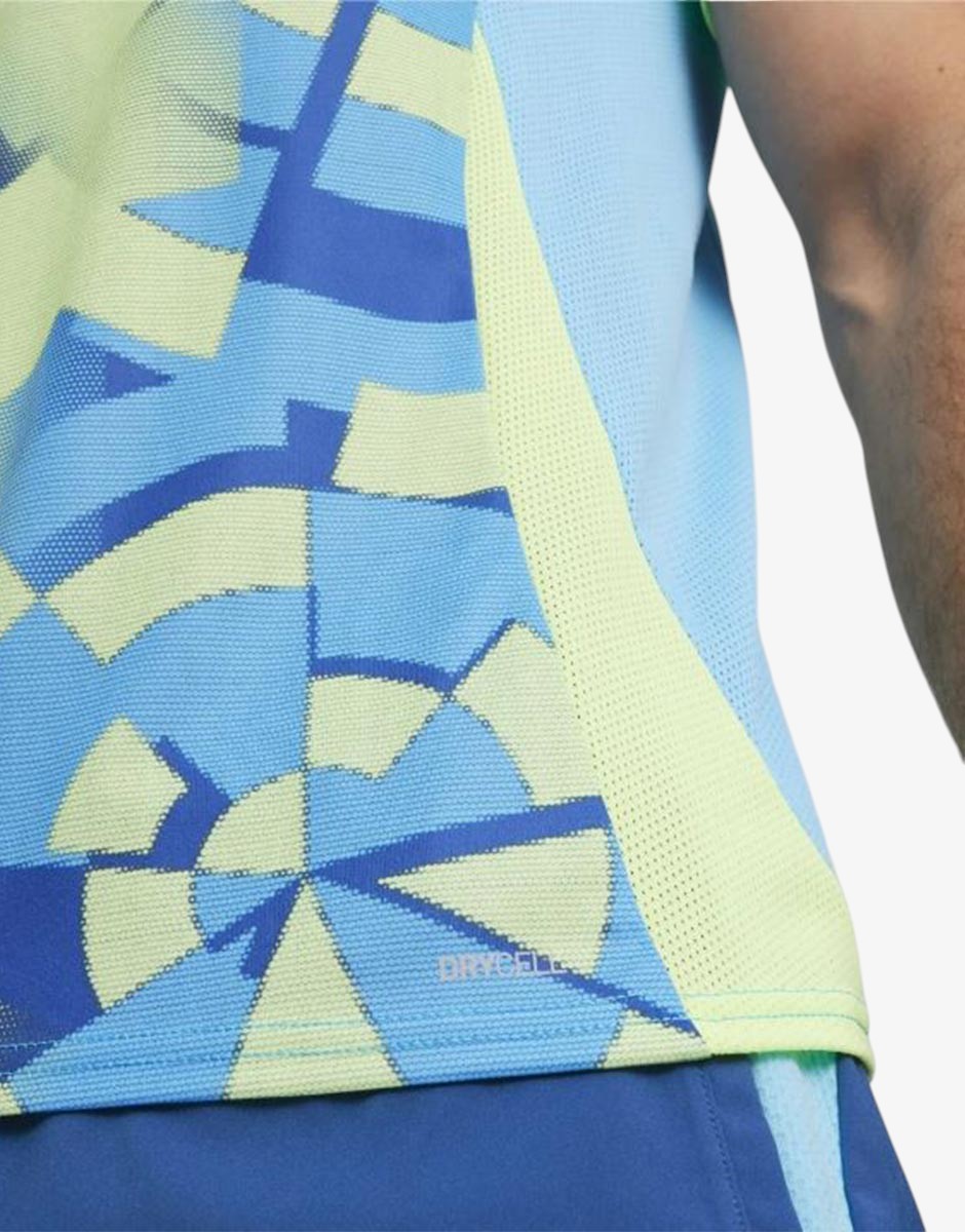 PUMA Individual Graphic Padell Tee Blue | MegaMall.bg