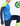 PUMA IndividualCup Football Quarter-Zip Top Blue | MegaMall.bg