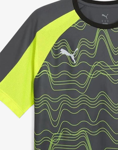 PUMA IndividualLiga Graphic Tee Grey | MegaMall.bg