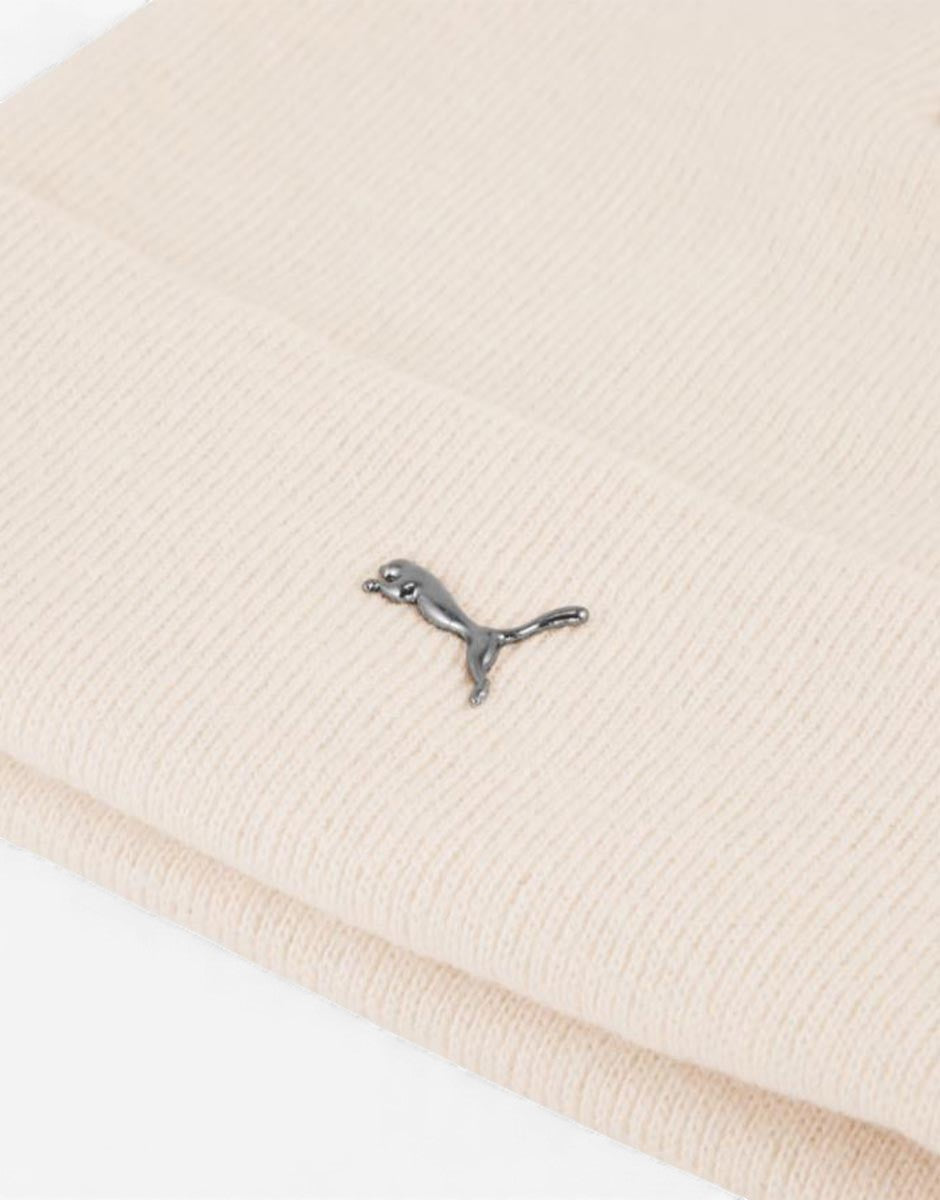 PUMA Metal Cat High Crown Beanie Beige