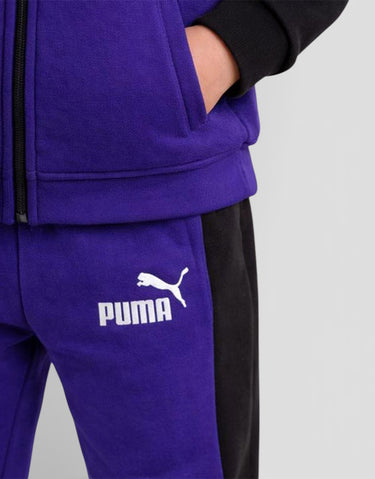 PUMA Minicats Colorblock Suit Blue | MegaMall.bg