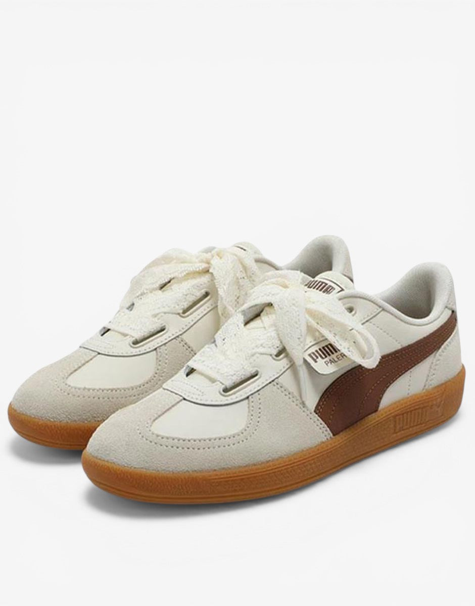 PUMA Palermo Low-Top Shoes Beige/Brown | MegaMall.bg