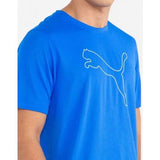 PUMA Performance Cat Training Tee Blue | MegaMall.bg