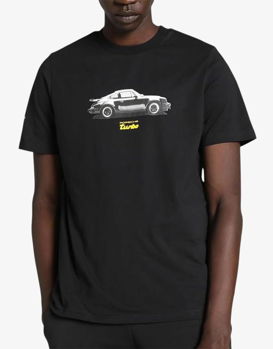 PUMA Pl Graphic Tee Black Черен S | MegaMall.bg