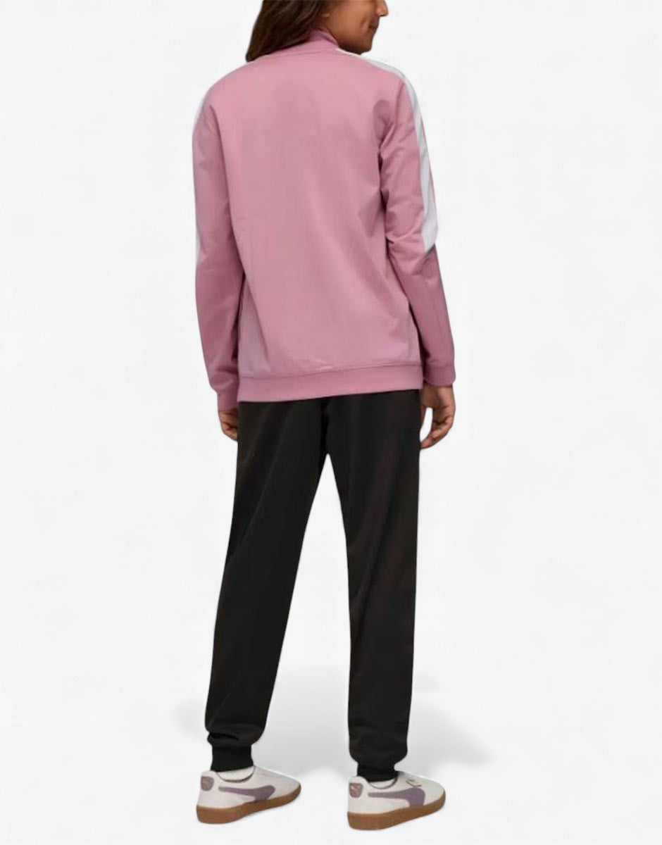 PUMA Poly Baseball Tracksuit Pink/Black