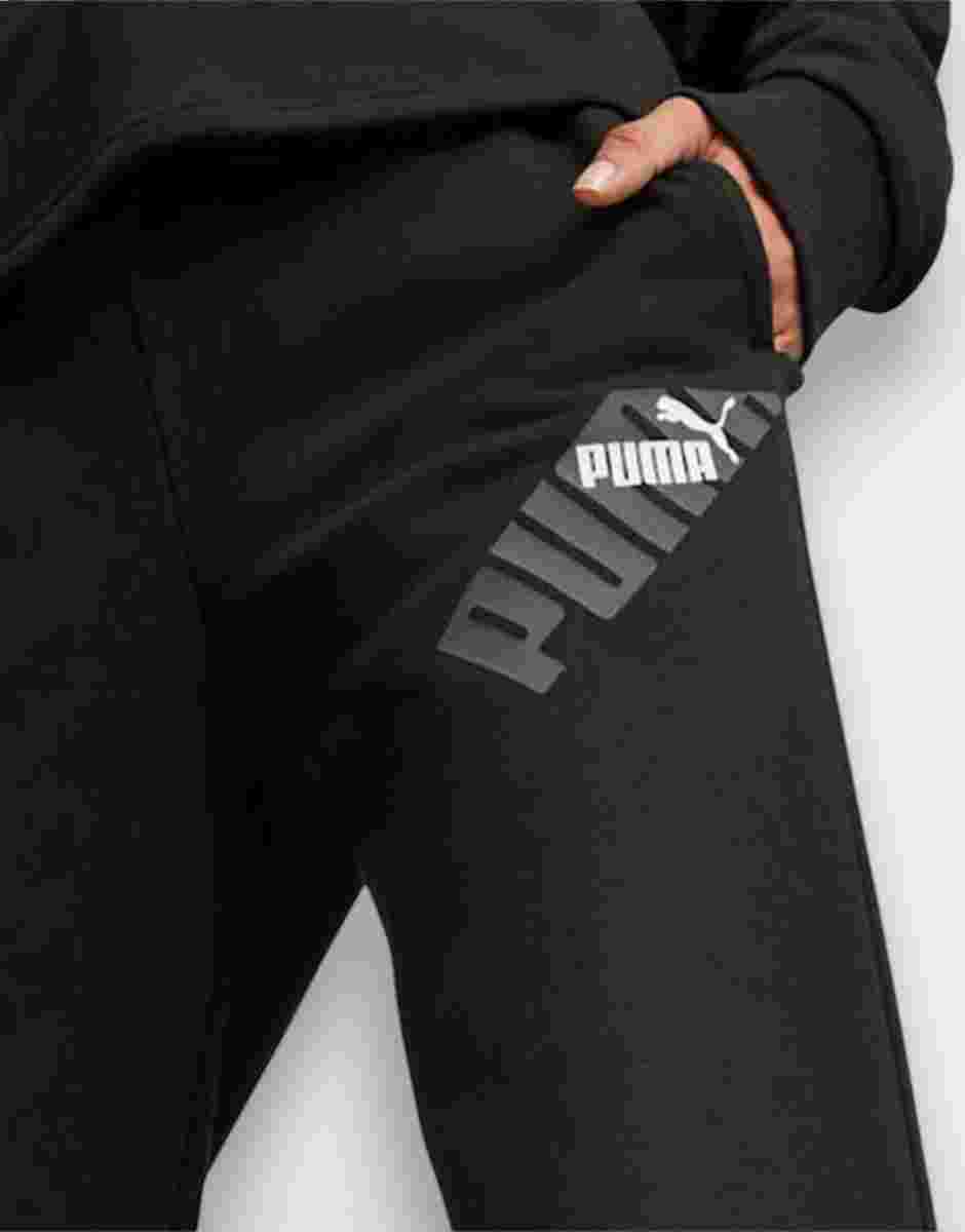 PUMA Power Colorblock Pants Black