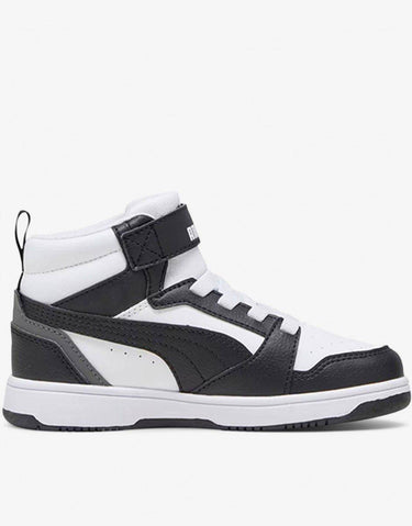 PUMA Rebound V6 Shoes White/Shadow Grey | MegaMall.bg