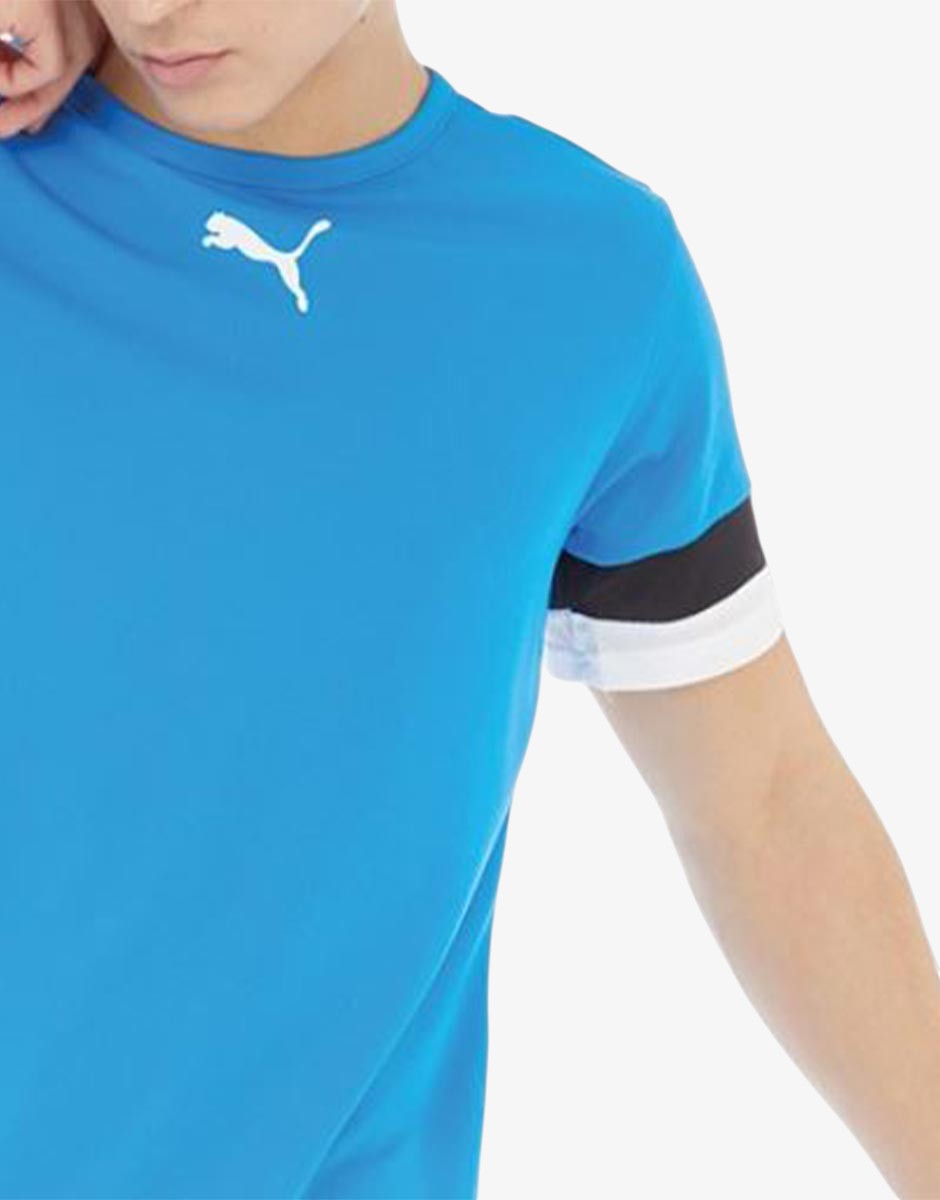 PUMA Rise Jersey Tee Blue | MegaMall.bg