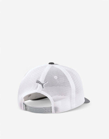 PUMA Sundown Trucker Snapback P Cap Grey/White | MegaMall.bg