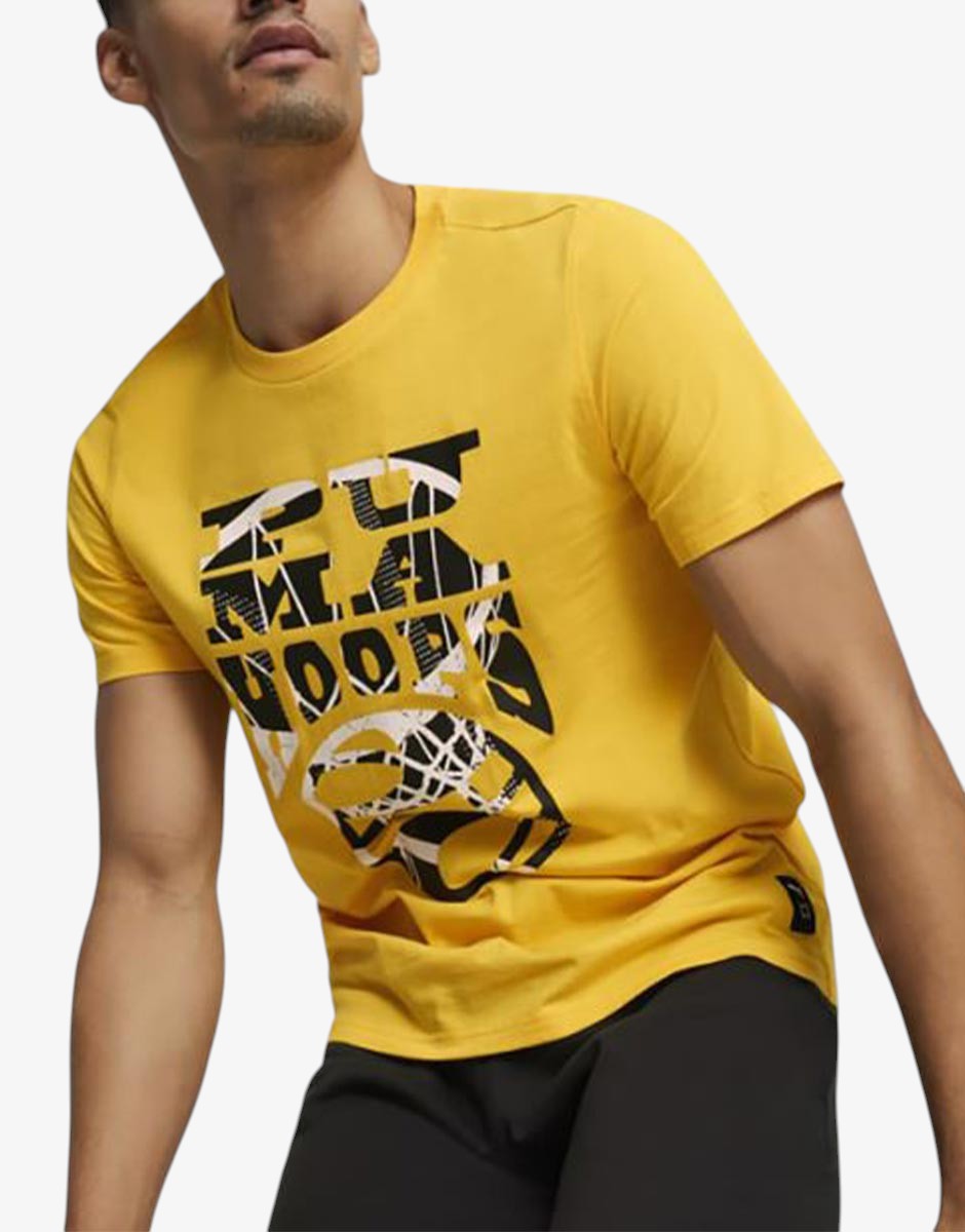 PUMA The Hooper Basketball Tee Orange Оранжев S | MegaMall.bg