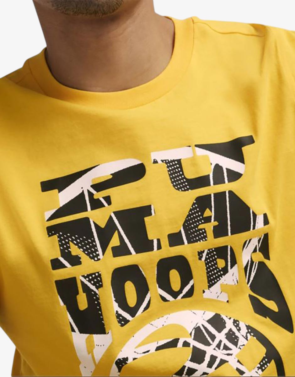 PUMA The Hooper Basketball Tee Orange | MegaMall.bg