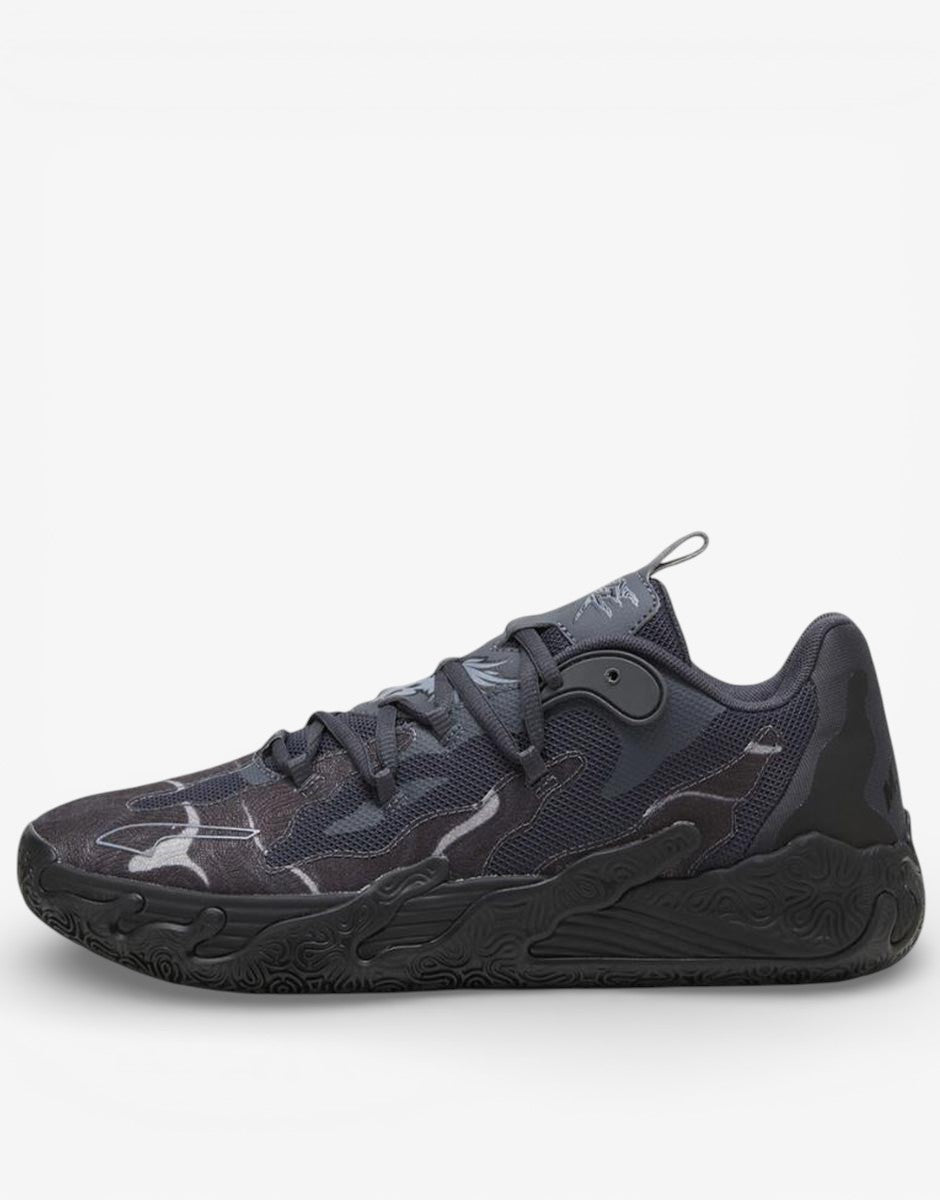 PUMA х LaMelo Ball Mb.03 Basketball Shoes Black/Grey Черен 40 | MegaMall.bg