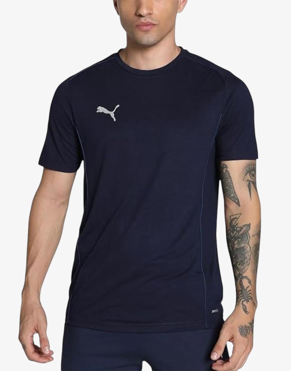 PUMA Тeam Final Casuals Tee Navy Син XS | MegaMall.bg