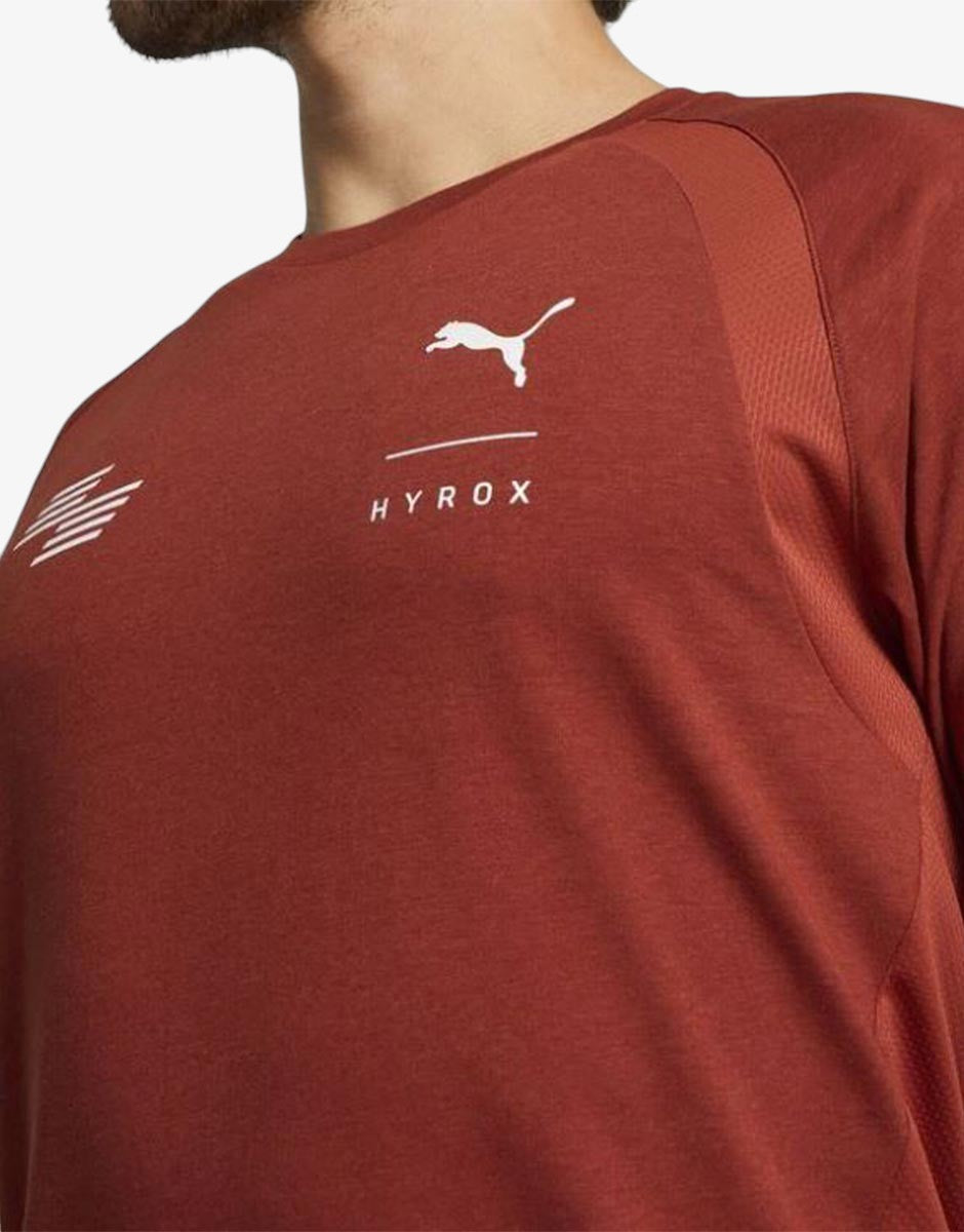 PUMA x Hyrox Triblend Tee Red | MegaMall.bg