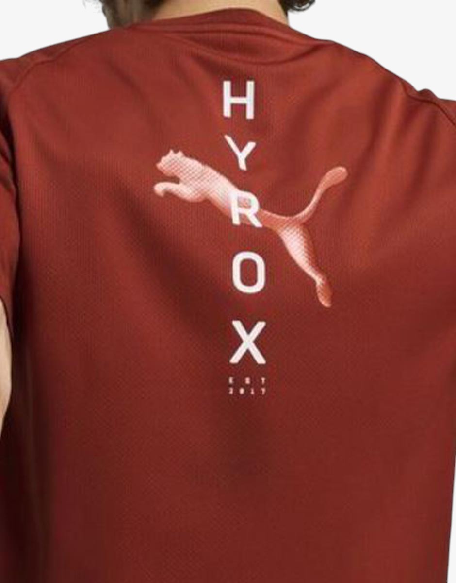 PUMA x Hyrox Triblend Tee Red | MegaMall.bg