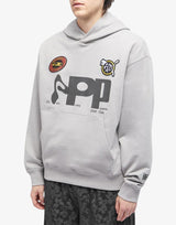 PUMA x Perks And Mini Unisex Graphic Hoodie Grey Сив XS | MegaMall.bg