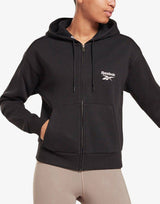 REEBOK Identity Full-Zip Hoodie Black Черен 2XS | MegaMall.bg