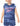 REEBOK Tie-Dye Hooded Tee Blue