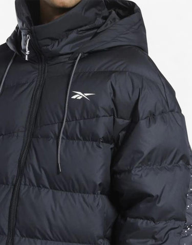 REEBOK Vector Long Down Jacket Black | MegaMall.bg