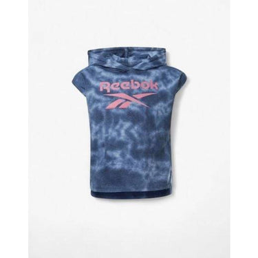 REEBOK Tie-Dye Hooded Tee Blue Син 140 | MegaMall.bg