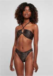 UC Ladies Ladies Aop Hot V Bikini Бански brownleo