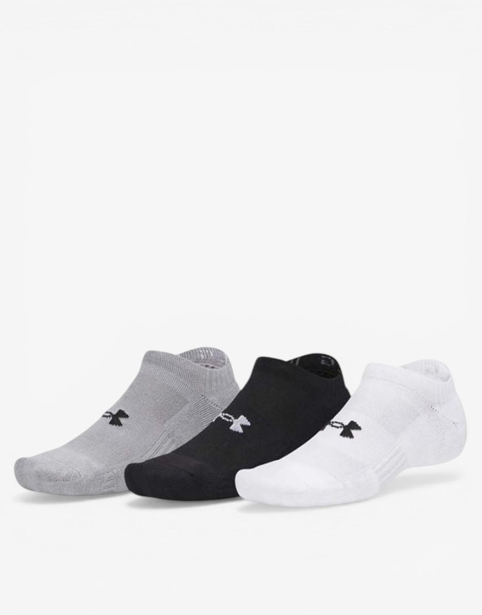 UNDER ARMOUR 3-Packs Performance Cotton No Show Socks Multi Многоцветен 36.5-42 | MegaMall.bg