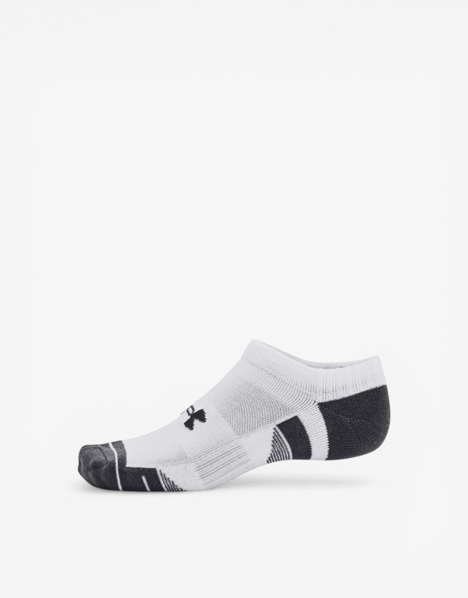 UNDER ARMOUR 3-Packs Performance Cotton No Show Socks White | MegaMall.bg