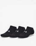 UNDER ARMOUR 3-Packs Performance No Show Cotton Socks Black Черен 36.5-42 | MegaMall.bg