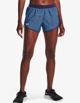 UNDER ARMOUR Fly By 2.0 Printed Short Blue Син L | MegaMall.bg