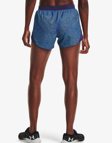 UNDER ARMOUR Fly By 2.0 Printed Short Blue | MegaMall.bg