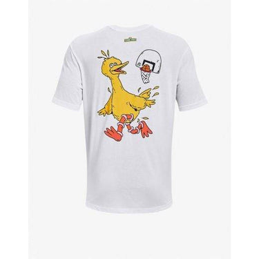 UNDER ARMOUR x Curry Sesame Street Big Bird Tee White | MegaMall.bg