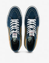VANS x Dane Reynolds Skate Sk8-Hi Shoes Navy/Brown | MegaMall.bg