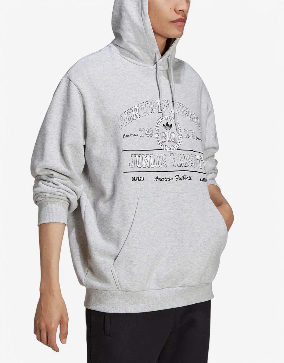ADIDAS 2000 Luxe College Hoodie Grey