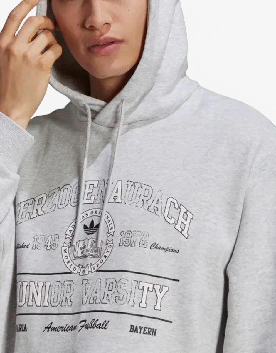ADIDAS 2000 Luxe College Hoodie Grey