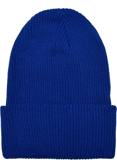 Recycled Yarn Ribbed Knit Beanie
