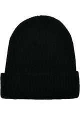 Recycled Yarn Waffle Knit Beanie