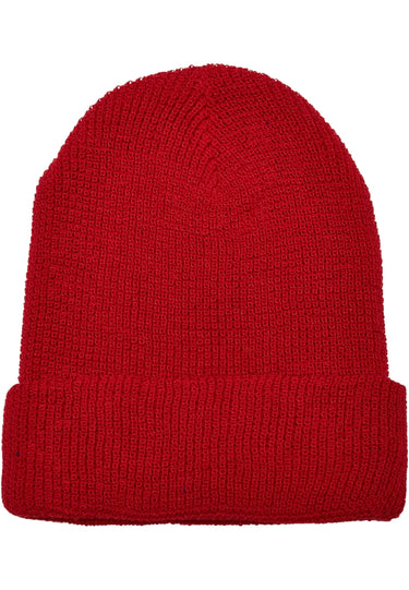 Recycled Yarn Waffle Knit Beanie