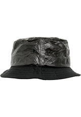 Crinkled Paper Bucket Hat